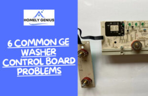 ge washer control board symptoms