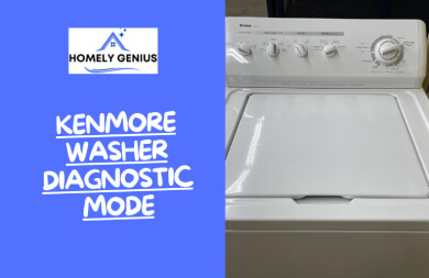 Kenmore Washer Diagnostic Mode [How To Check Faults]