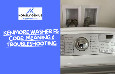 Kenmore Washer F5 Code