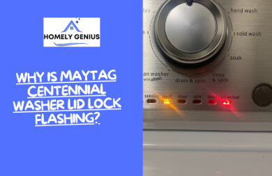 maytag centennial washer lid lock flashing