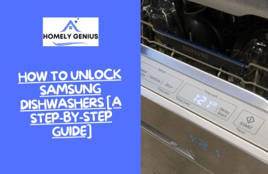 how to unlock samsung dishwasher