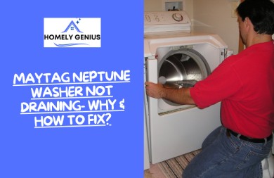 maytag neptune washer not draining