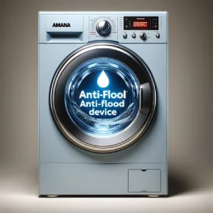 Amana Washer with Advanced Anti-Flood Device