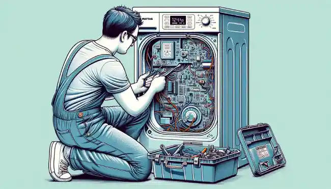 Interface and the Main Control Board of a Maytag Washer