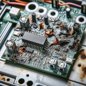 Malfunctioning Circuit Board