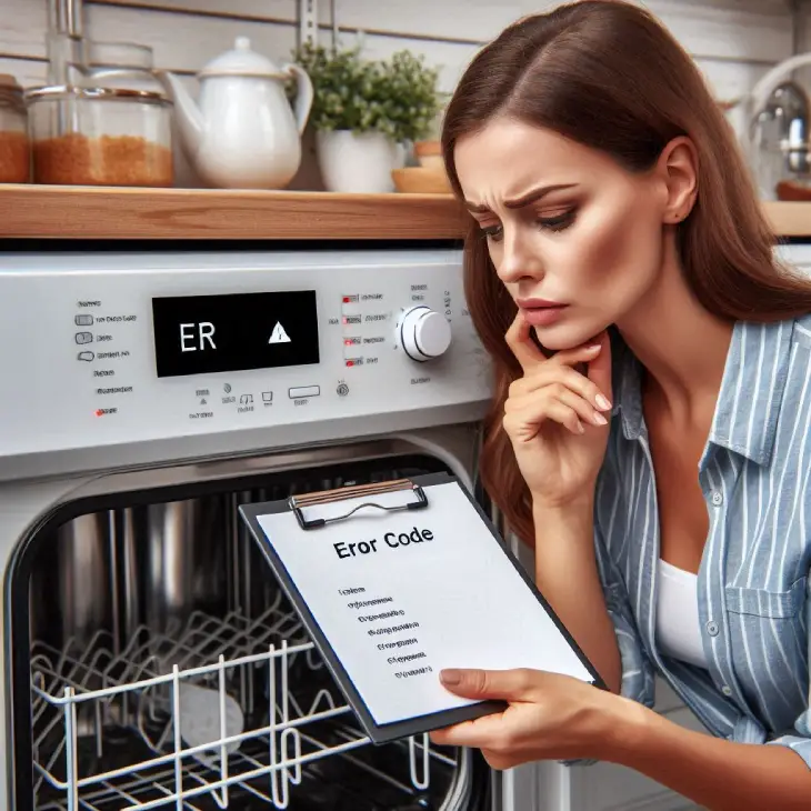 What Does ER Error Code In dishwasher