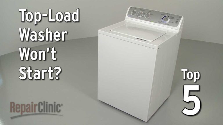 Ge Washer Not Starting: Troubleshoot Common Issues Quickly