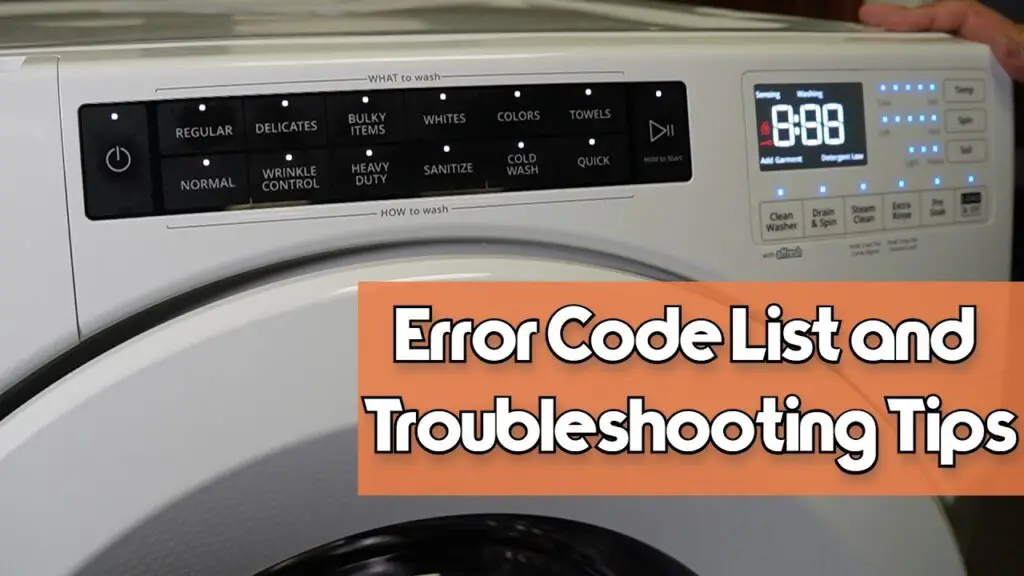 WHIRLPOOL TOP LOAD WASHER TROUBLESHOOTING MANUAL PDF visual data 8